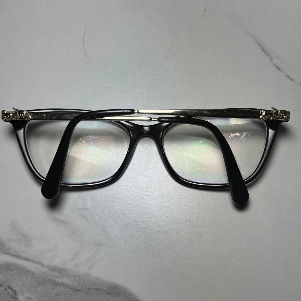 Coach HC6107 Black Gold Horse and Carriage Eyeglasses Frames 54-17-140